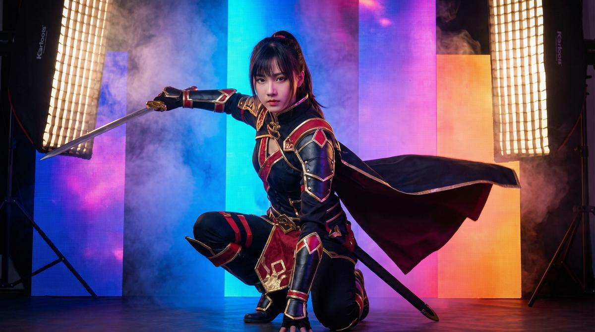 小蓝视频-Cosplay视频拍摄花絮